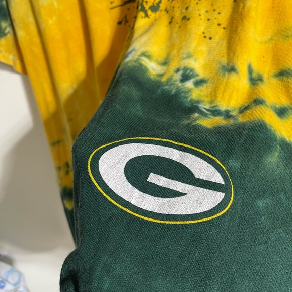 Vintage gpackers tie die by NFL t shirt - Picture 5 of 7